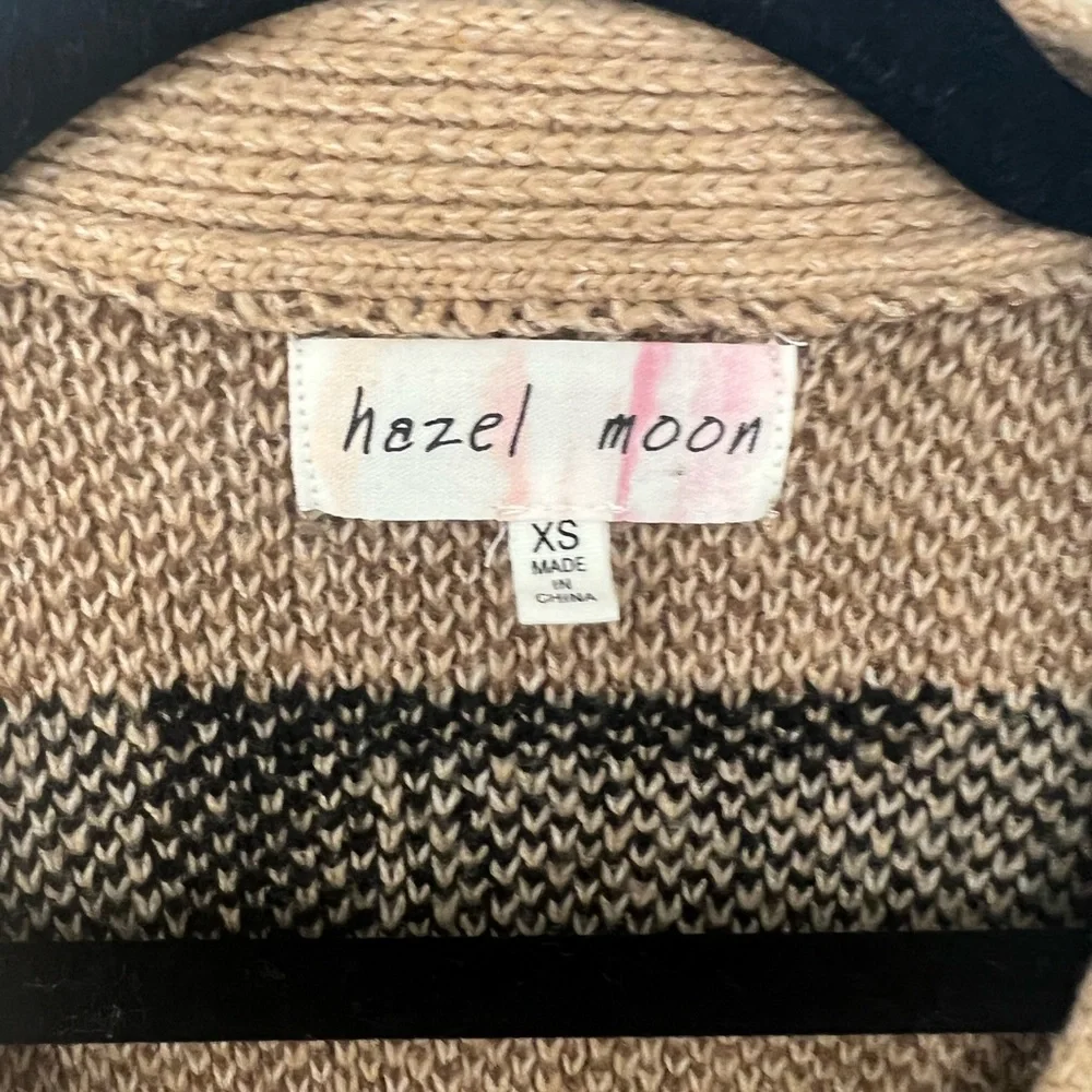 Hazel Moon Boho Southwestern Print Cardigan - Picture 4 of 5